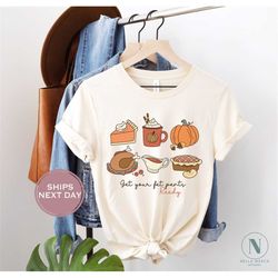 Thanksgiving Shirt - Get Your Fat Pants Ready Shirt - Funny Gravy Thanksgiving Shirt - Retro Thanksgiving Shirt - Vintag