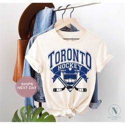 Toronto Hockey Shirt, Retro Toronto Ice Hockey Tee, Throwback Toronto Hockey T-Shirt, Vintage Toronto Shirt
