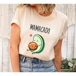 Mamacado Shirt, Baby Announcement Shirt, Mama Shirt, New Mom Gift, Pregnancy Reveal Shirt, Maternity Shirts, Baby Shower