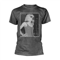 Blondie Unisex T-shirt: Striped Singing