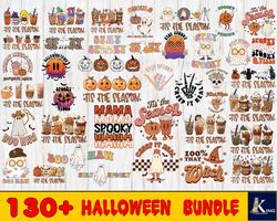 130 file Halloween bundle svg, Digital Download