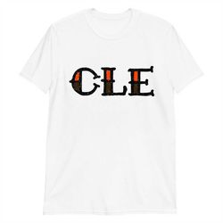 CLE Short-Sleeve Unisex T-Shirt Hand Drawn Original graphics, Cleveland Pride, Moto, sports, city, state, tattoo, Ohio,