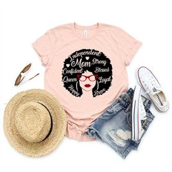 Afro Mom Shirt, Afro Mom Life Shirt, Black Mom Shirt, Mom Life Shirt, Cool Mom shirt, Mama Shirt, Working Mom Shirt, Pro