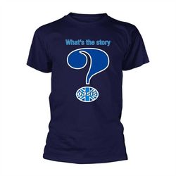 Oasis Unisex T-shirt: Question Mark (Navy)