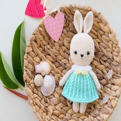 Crochet Bunny, Pattern, PDF, English, Amigurumi