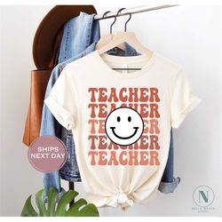 Teacher Shirt, Teach Love Inspire Shirt, Teacher Appreciation Tee, Back to School Shirt, Retro Teacher Shirt, Gift For T
