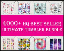 4000 file Tumbler Designs Bundle PNG High Quality, Designs 20 oz sublimation , Digital Download