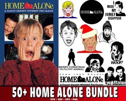 50 file home alone bundle svg, Digital Download
