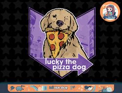 Marvel Hawkeye Disney Plus Lucky The Pizza Dog Chevron T-Shirt copy png