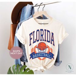 Florida Basketball Shirt - Retro Florida Basketball Shirt - Vintage Florida Shirt - Gainesville Florida - Florida Shirt