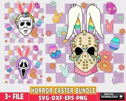 Funny Easter svg, Cute Horror svg, Horror Easter svg, Digital Download