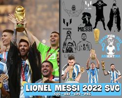 Lionel Messi SVG Bundle, Digital Download