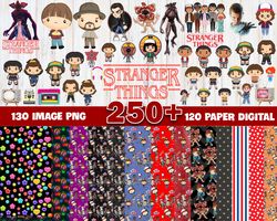 Stranger Things PNG ,250 file Mega Bundle Stranger Things png , digital download