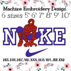 Embroidery design new spiderman number two
