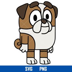 Bluey Winton Svg, Winton Dog Svg, Bluey Svg, Cartoon Svg, Png Digital File