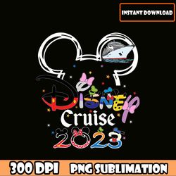 Mickey Mouse Disney Cruise 2023 PNG, Family Vacation Png, Vacay Mode Png, Magical Kingdom Png, Files For Sublimation