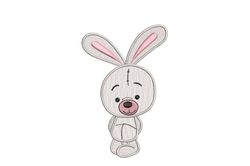 Bunny Embroidery Design: Perfect for Nursery Decor and Baby Shower Gifts, Cute Animal