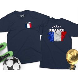 france worid cup football t-shirt, men womens & kids france football tshirt worid cup france football cup tee french les