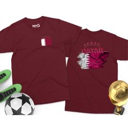 qatar football t-shirt   |                qatar world football cup