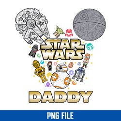 Disney Star Wars Daddy Png, Mickey Star Wars Png, Star Wars Png Digital