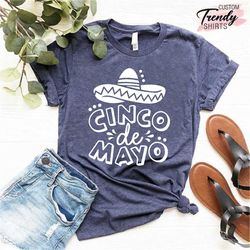 Sombrero Shirt, Cinco De Mayo Shirt, Mexico T-Shirt, Mexican Theme Fiesta Tee, Funny Drinking Tees, Fiesta Mexico, Cinco