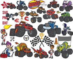 blaze and the monster machines svg, blaze and the monster machines characters svg png