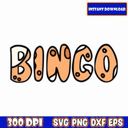 Bingo Name SVG, Blue Dog Bundle, Dog Family Bundle, Bluey Bundle, Blue Dog SVG, Blue Dog PNG, Bluey SVG, Bluey svg
