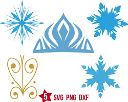 frozen snowflake ornament svg, disney frozen christmas ornament svg png