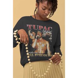 Tupac Shakur 2Pac All eyez On Me Crewneck Sweatshirt