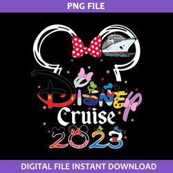 Disney Cruise 2023 Png, Disney Family Trip Png, Minnie Cruise Png, Disney Png Digital File