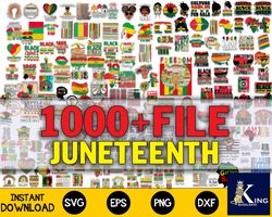 1000 file juneteenth svg, bundle juneteenth cricut, Digital Download