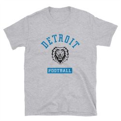 Detroit Football Tee, Lions, Classic, Matt Stafford, Short-Sleeve Unisex T-Shirt