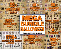 Mega bundle halloween svg, bundle halloween svg, Digital Download