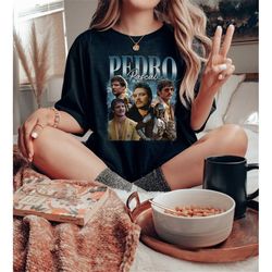 Vintage Pedro Pascal in 90's/Y2K Style tribute Tshirt, narcos, massive talent, pedro pascal meme, mandalorian, daddy ped