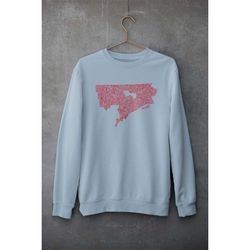 DETROIT SWEATER | Detroit Map Sweatshirt