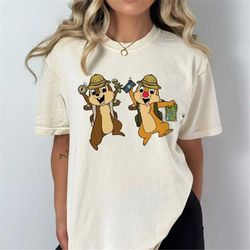 Chip N Dale Safari Couple Shirt, Magical Kingdom Shirt, Family Vacation Shirt, Family Trip 2023, Animal Kingdom Tee, Cou