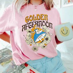 Golden Afternoon Seed Co. T-Shirt, Alice In Wonderland, Wild Flower Seeds, Flower And Garden Shirt, Magic Kingdom Shirt