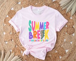 School's Out For Summer Teacher Shirt, Last Day of School, Hello Summer Shirt, Teacher Summer Vacation Shirt, Summer