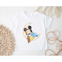 Baby Mickey Shirt, Mickey Mouse Baby Birthday shirt, Mickey shirt, Disney Mickey shirts, Boy Mickey Toddler