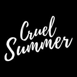 Cruel Summer SVG, Taylor Swift SVG Cricut