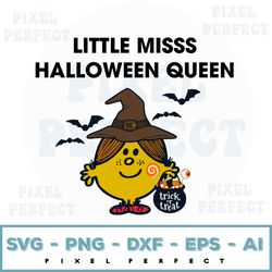 Little Miss Halloween Svg, Little Miss Svg, Halloween Svg, Little Miss Halloween Svg, Little Miss svg, Halloween Svg