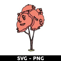 Friendship Tree Svg, Bluey Svg, Bluey Dog Svg, Cartoon Svg - Digital File