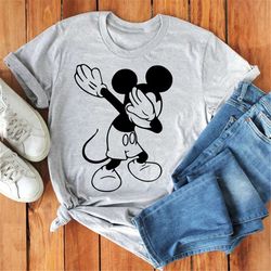 Disney Rock And Roll Shirt, Dabbing Mickey Shirt ,Mickey Ears, Disney Shirt, Disneyland Shirt, Kids Disney Shirt, Funny