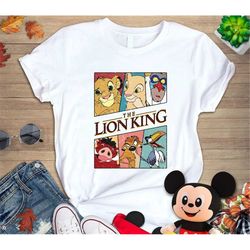 Vintage 90s Disney Lion King Simba And Timon Comfort Colors Shirt, Vintage Lion King Shirt, Hakuna Matata Retro Shirt, D