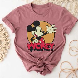 Mickey Mouse Retro shirt, Disney Retro Shirt,  Disney Trip Shirt, 90's Disneyworld Shirt, Mickey Shirt, Mickey Vintage S