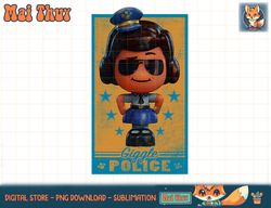 Disney Pixar Toy Story 4 Giggle Police T-Shirt T-Shirt copy png