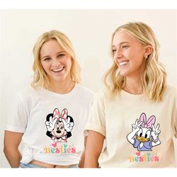 Happiest Besties On Earth Shirt , Disney Shirt, Besties Shirts, Disney Matching Shirts, Mickey Shirt, Minnie and Daisy S