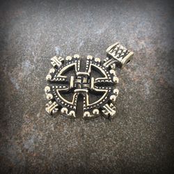 large Canterbury Cross necklace pendant,Big Neusilber cross necklace pendant,Ukraine jewelry,medieval Neusilber cross