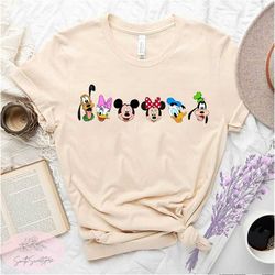 Mickey Friends Shirt, Disney Friends Shirt, Mickey Shirt, Disney Shirt, Mickey Group Shirts, Disney Character Shirt, Dis