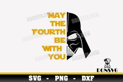 Vader Half Helmet May The Fourth SVG Cut File Star Wars Day image for Cricut Darth Vader vinyl decal